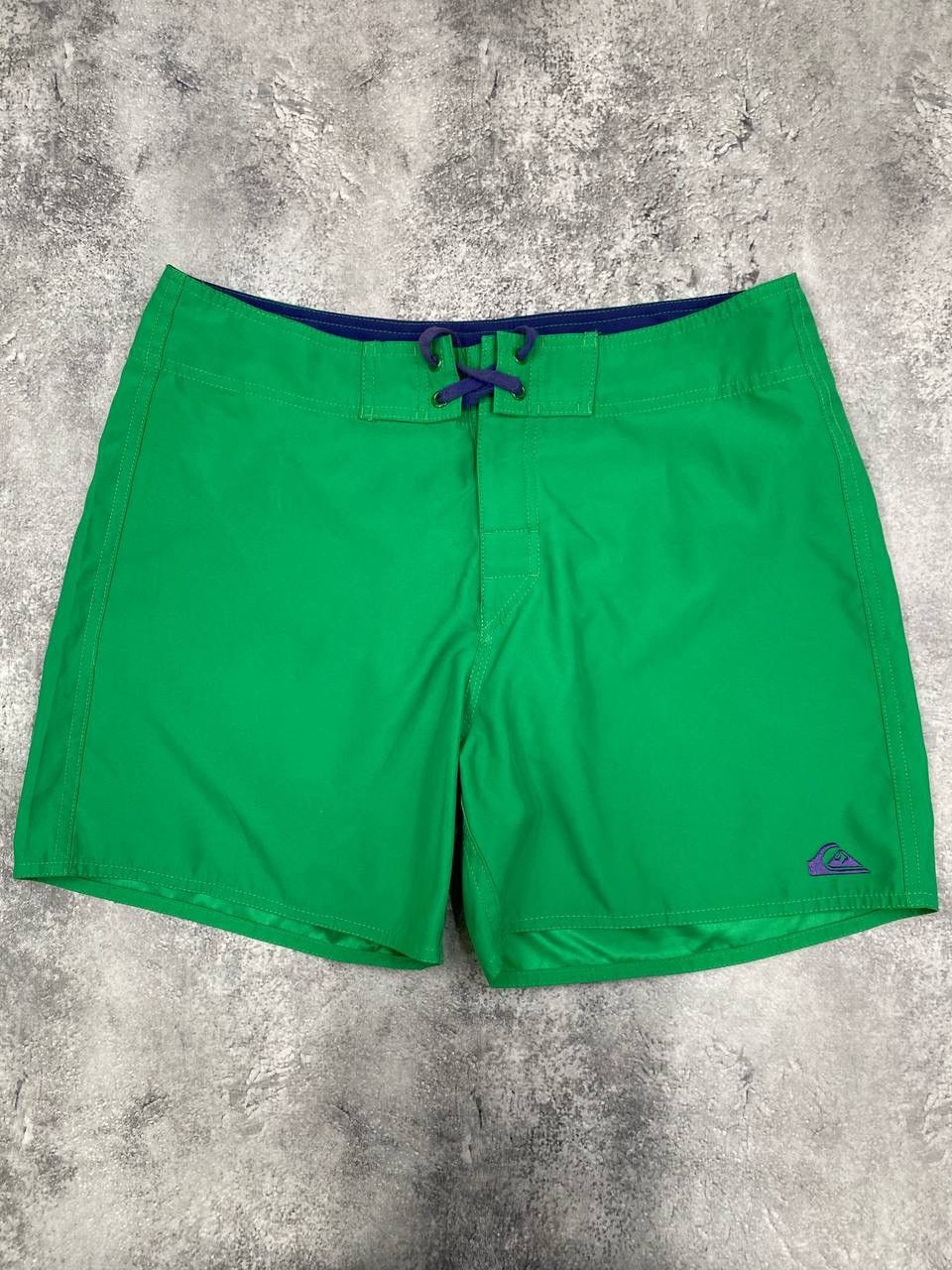 Quiksilver Quiksilver Men Board Shorts Green Size 31 Size US 32 / EU 48 - 1 Thumbnail