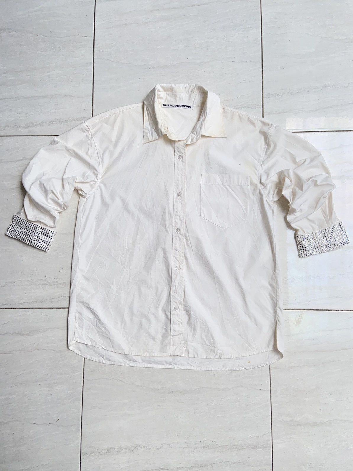 Alexander Wang ALEXANDER WANG White Shirt Size S / US 4 / IT 40 - 6 Thumbnail