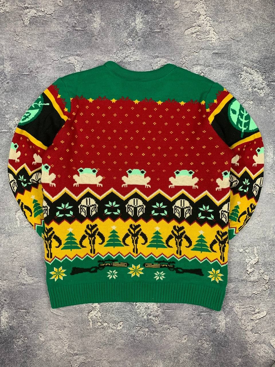 Star Wars Star Wars The Mandalorian Baby Yoda Ugly Christmas Sweater Size US M / EU 48-50 / 2 - 9 Thumbnail