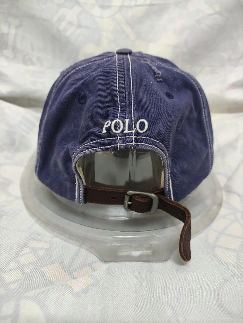 Polo Ralph Lauren POLO RALPH LAUREN VINTAGE CAP DISTRESSED DESIGN Size ONE SIZE - 5 Thumbnail