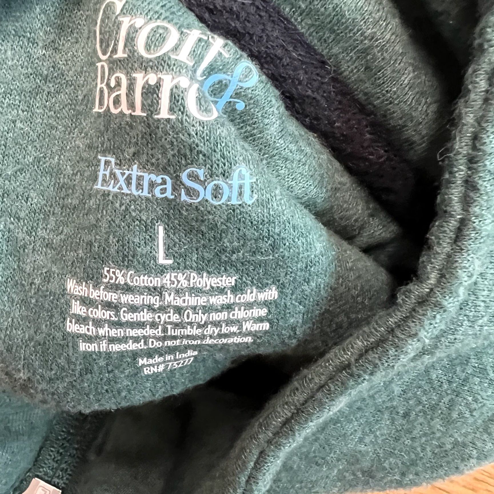 Croft & Barrow Croft & Barrow Women's Sweatshirt Releasing Butterfly's Graphic 1/4 Zip Size L Size L / US 10 / IT 46 - 5 Thumbnail