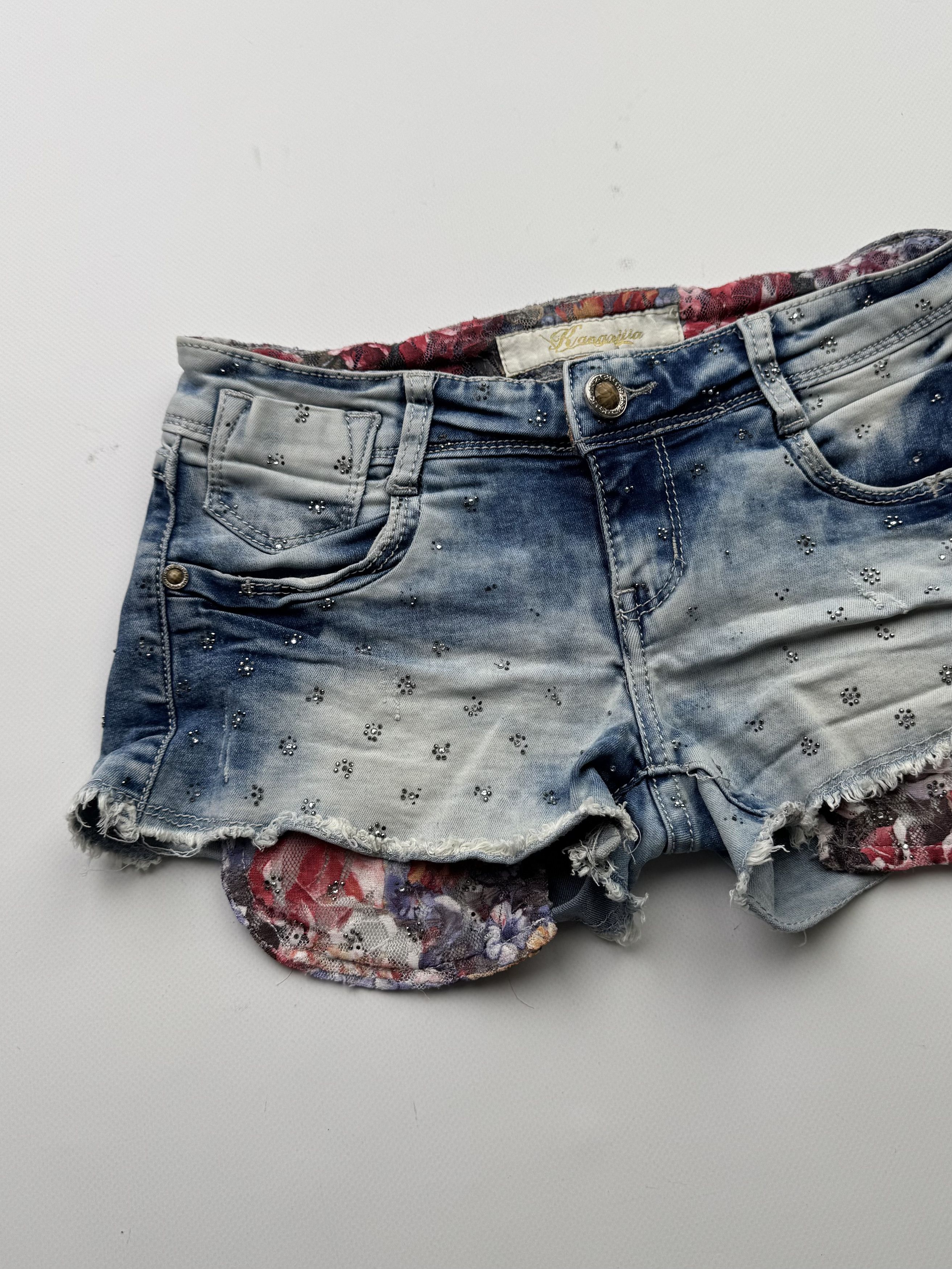 Japanese Brand Vintage Mini Shorts B695(V506)E2 Size 26" / US 2 / IT 38 - 2 Thumbnail