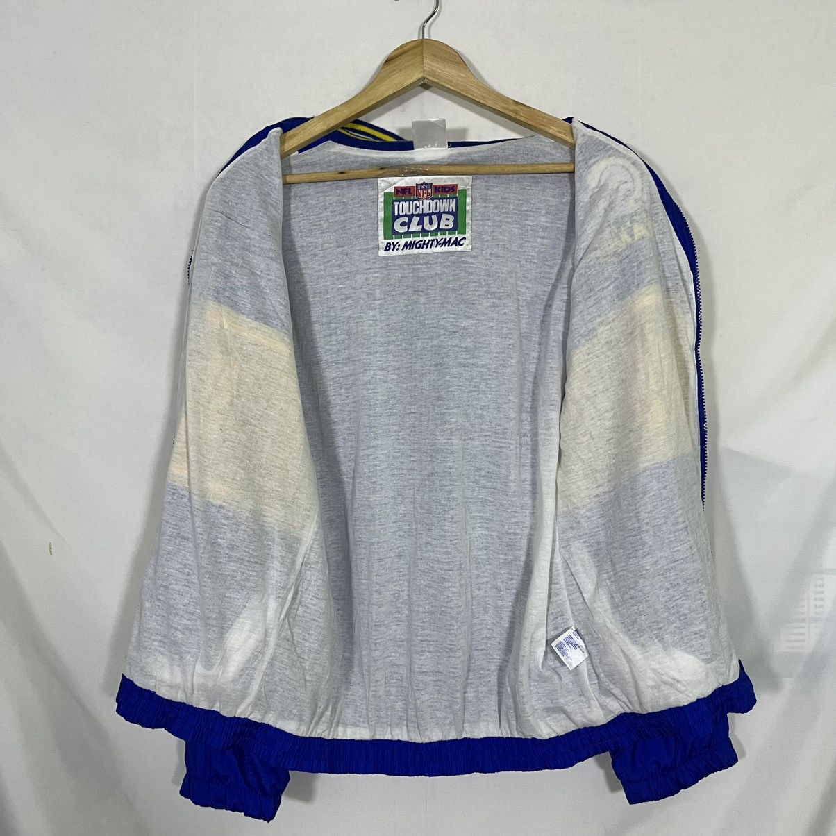 NFL NFL TOUCHDOWN CLUB ST.LOUIS RAM MIGHTY-MAC HOODED JACKET Size US M / EU 48-50 / 2 - 6 Thumbnail
