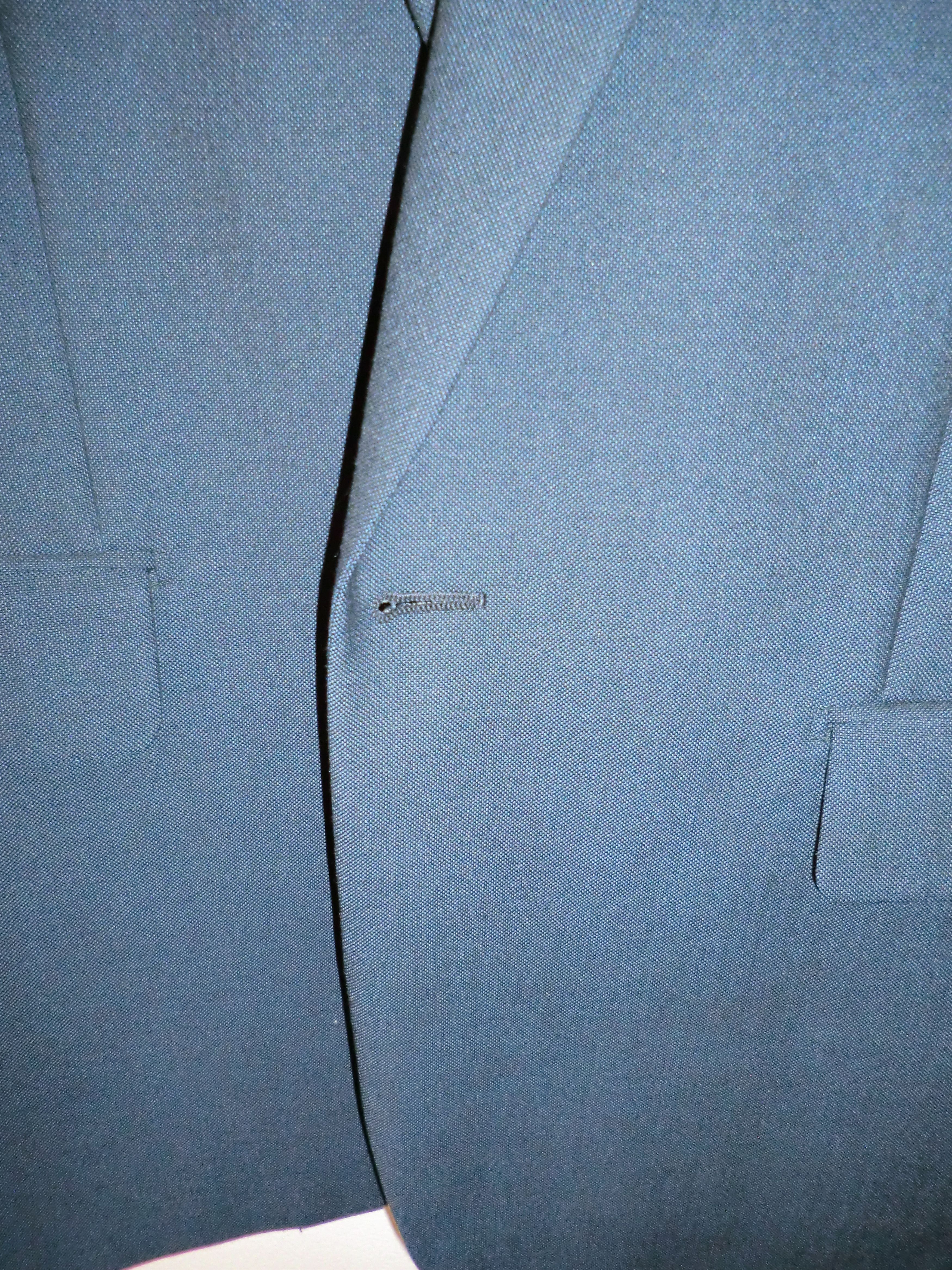 Dior Dior Homme Navy Blue One Button Blazer Size 40R - 7 Thumbnail