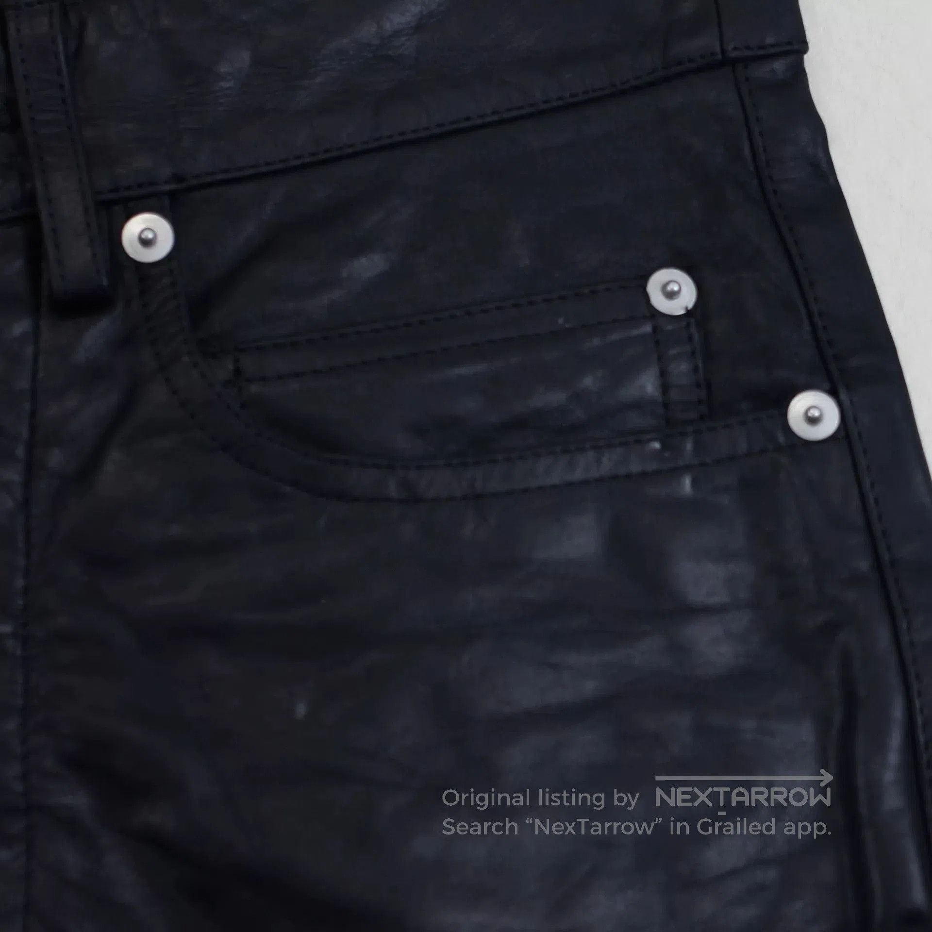 Rick Owens rick owens black banana long pants. Size US 27 - 4 Thumbnail