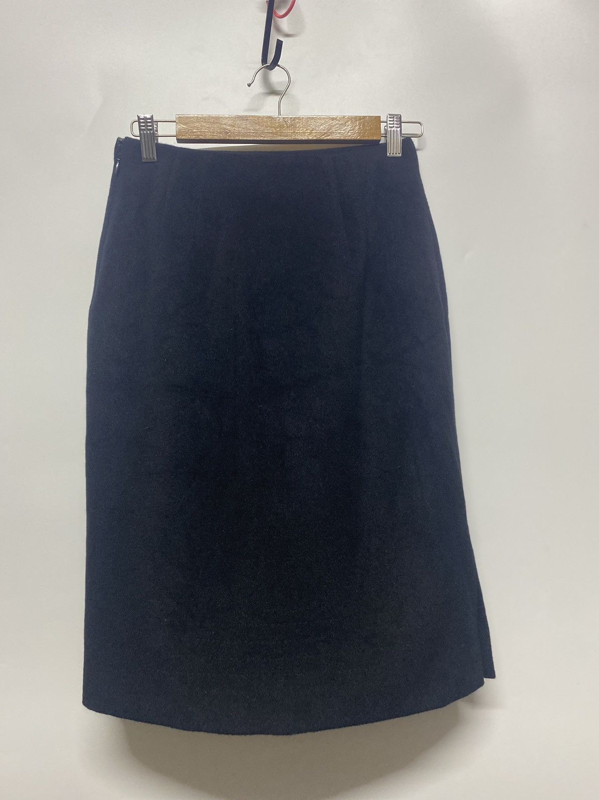 Trussardi Trussardi Mini Skirt Wool Size 26" / US 2 / IT 38 - 1 Thumbnail