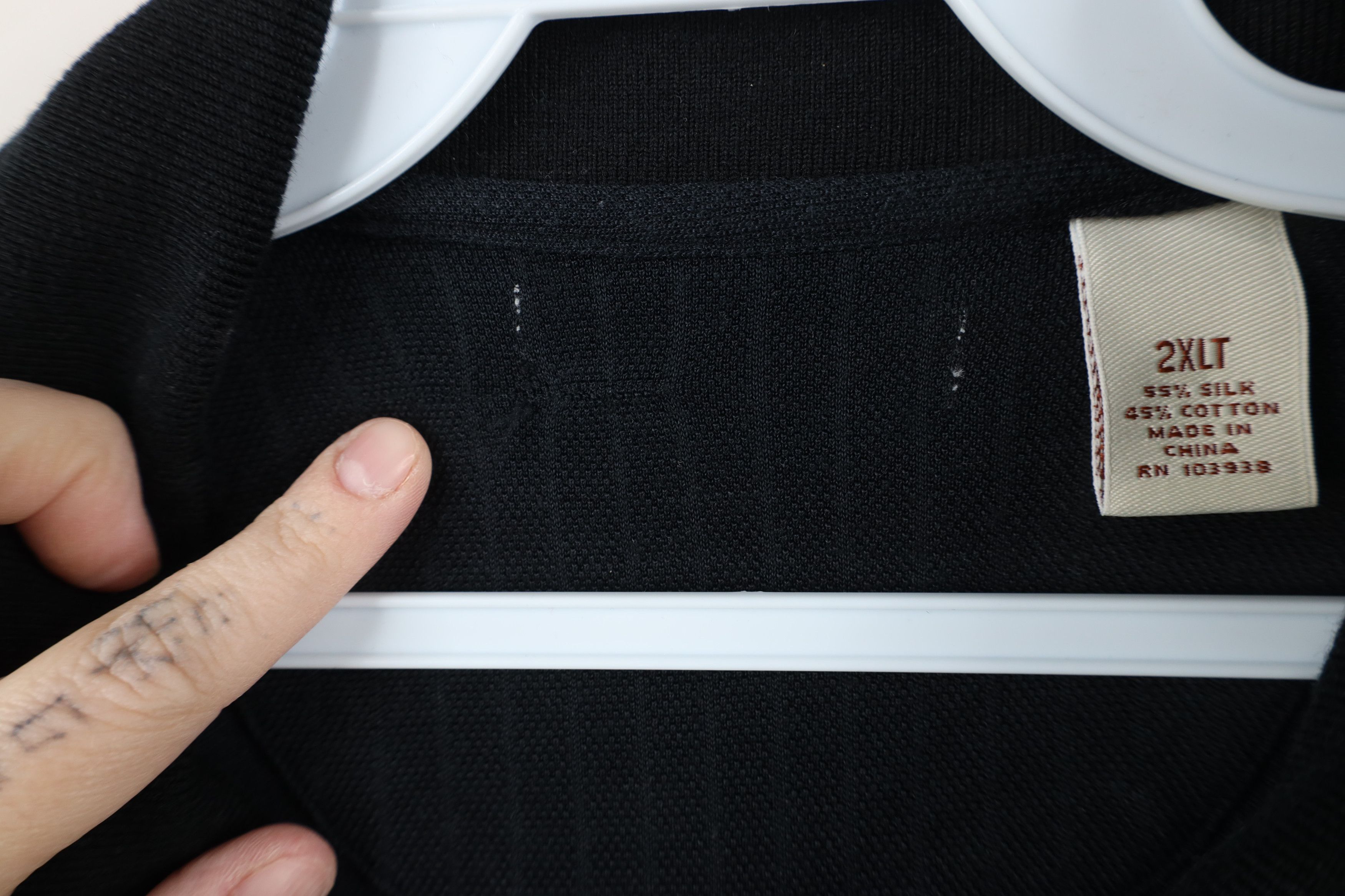 Vintage Vintage 90s Streetwear Blend Striped Knit Golf Polo Shirt Size US XXL / EU 58 / 5 - 6 Thumbnail