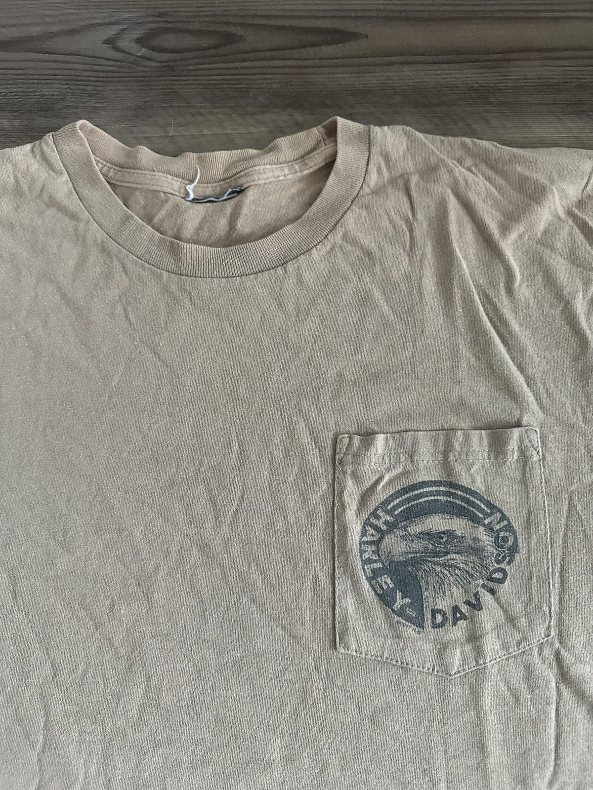 Harley Davidson × Vintage Vintage Y2K Harley-Davidson Worth Kansas City, Mo Eagle Tee Size US L / EU 52-54 / 3 - 4 Thumbnail