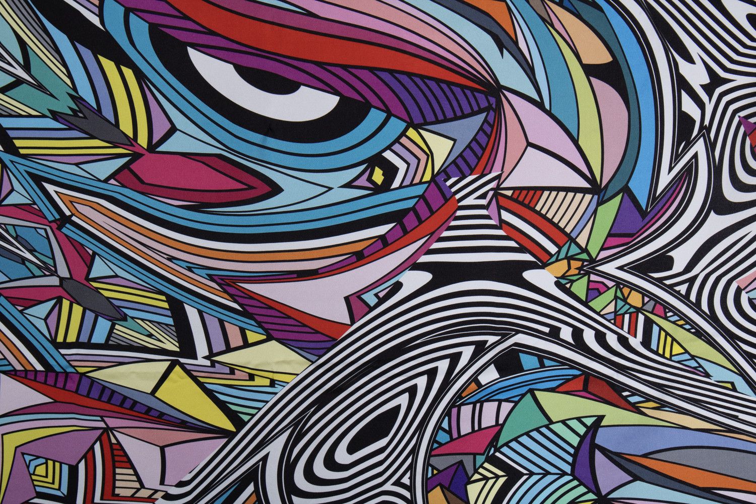 Other Misha, Graphic printed square scarf Size ONE SIZE - 5 Thumbnail