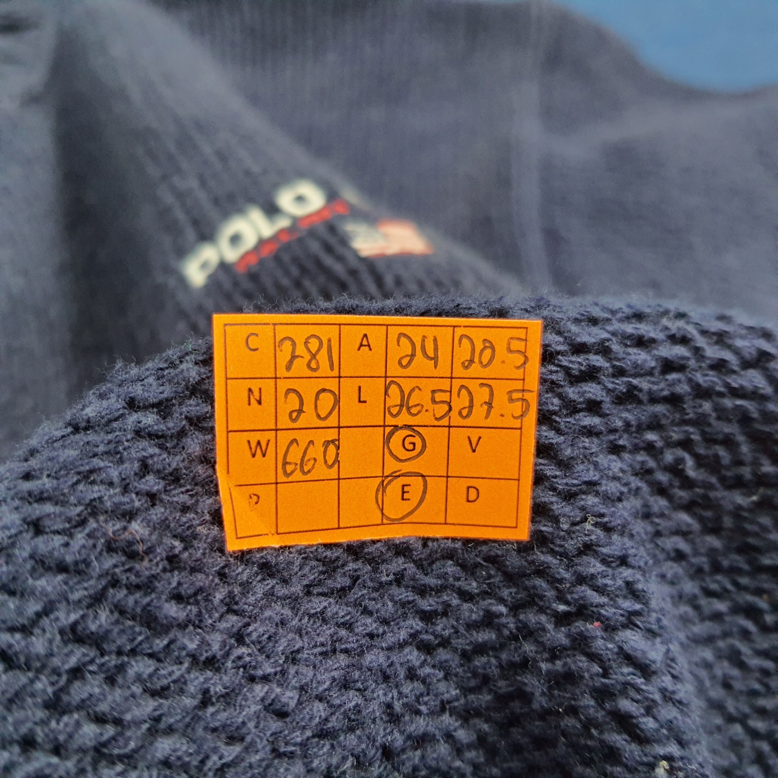 Polo Ralph Lauren Vintage Polo Sport Ralph Lauren Knitwear Sweatshirt C281N20 Size US L / EU 52-54 / 3 - 9 Thumbnail