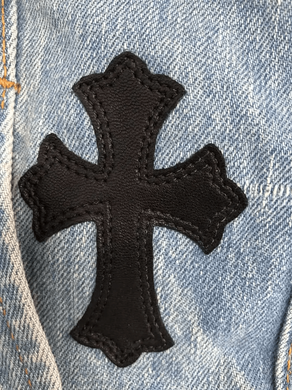 Chrome Hearts Chrome Hearts Levi's Cross Patch Denim Jacket Size S / US 4 / IT 40 - 14 Thumbnail