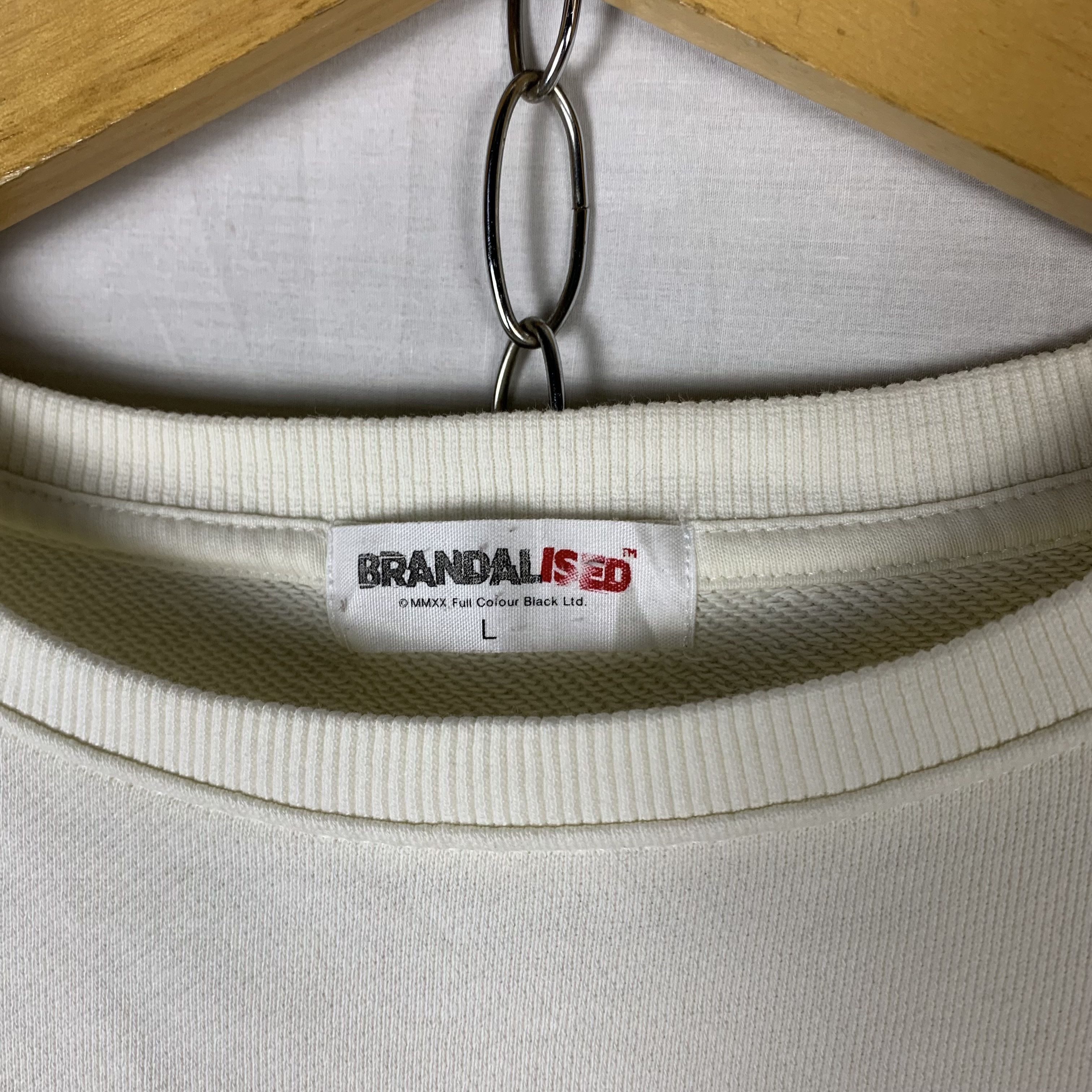 Japanese Brand Brandalised Sweatshirt Oversized Size US L / EU 52-54 / 3 - 8 Thumbnail