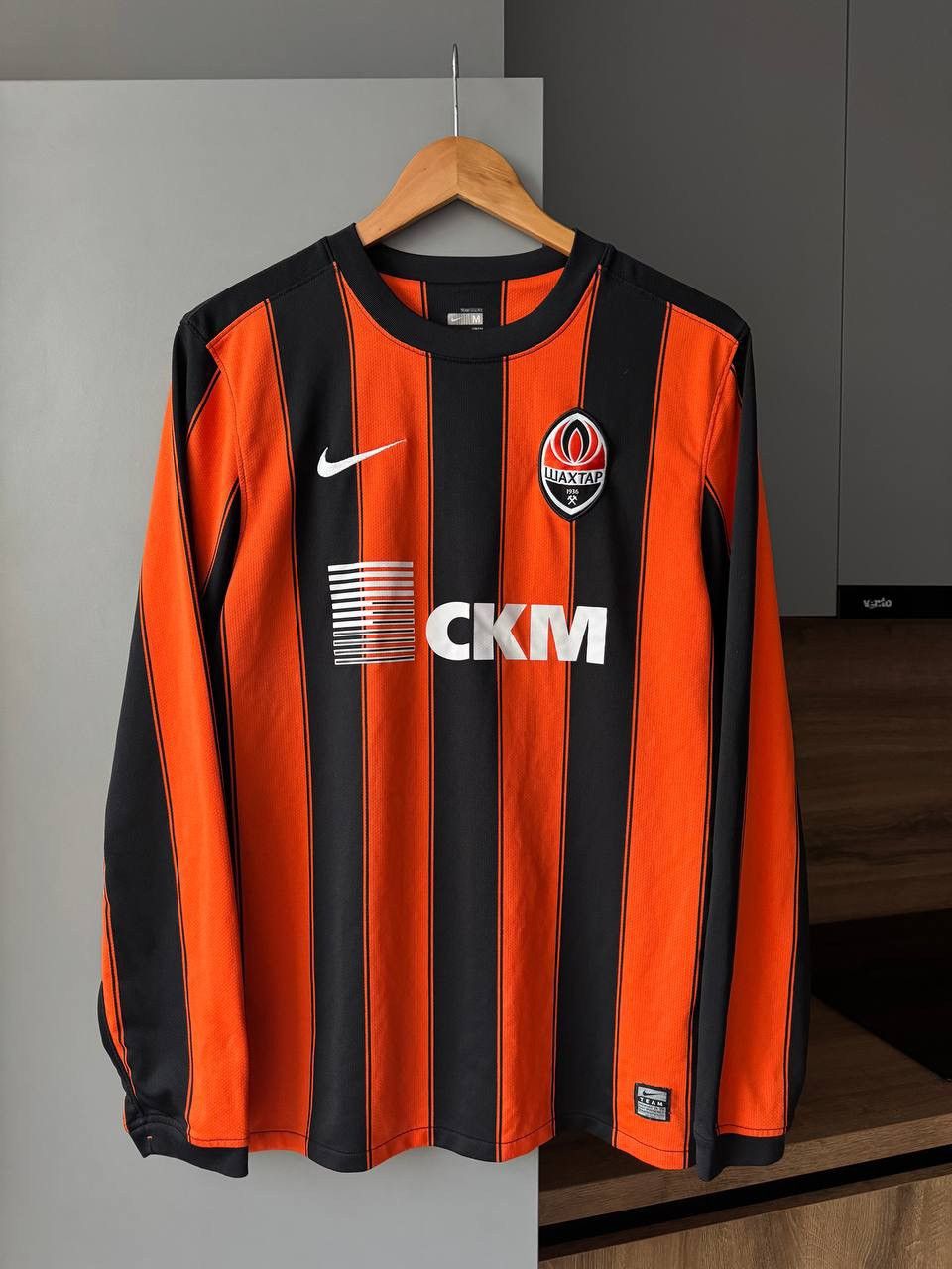 Nike Shakhtar Donetsk 2009 Home Player Issue Long Sleeve Jersey Size US M / EU 48-50 / 2 - 1 Thumbnail