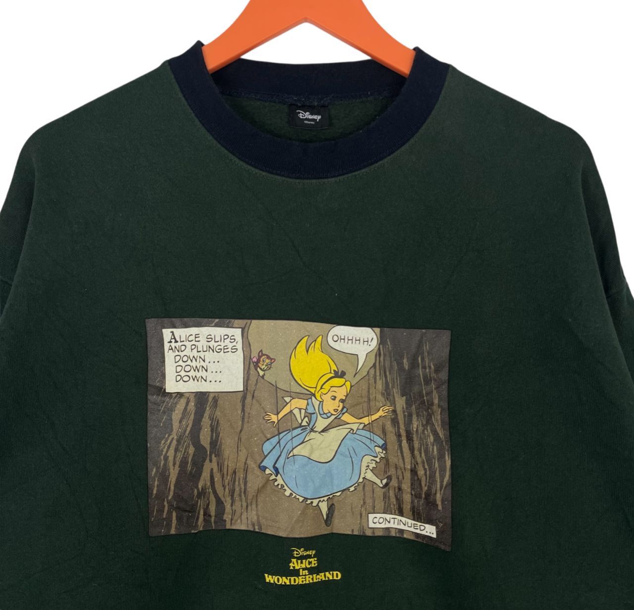 Disney Authentic Japan! Alice in Wonderland Disney Sweatshirt Size US L / EU 52-54 / 3 - 4 Thumbnail
