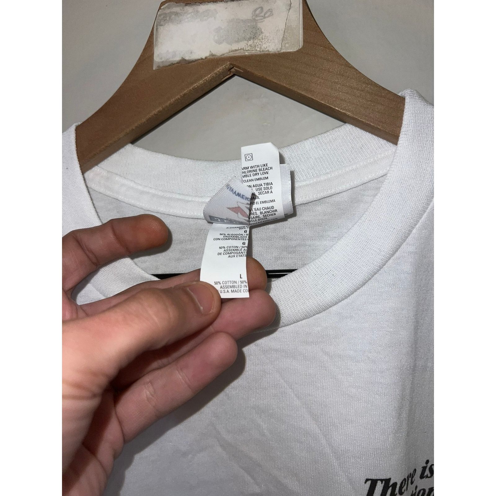 Jerzees Vintage Would You Go To Bed With Me Shirt The Film Tee 90s L Size US L / EU 52-54 / 3 - 4 Thumbnail