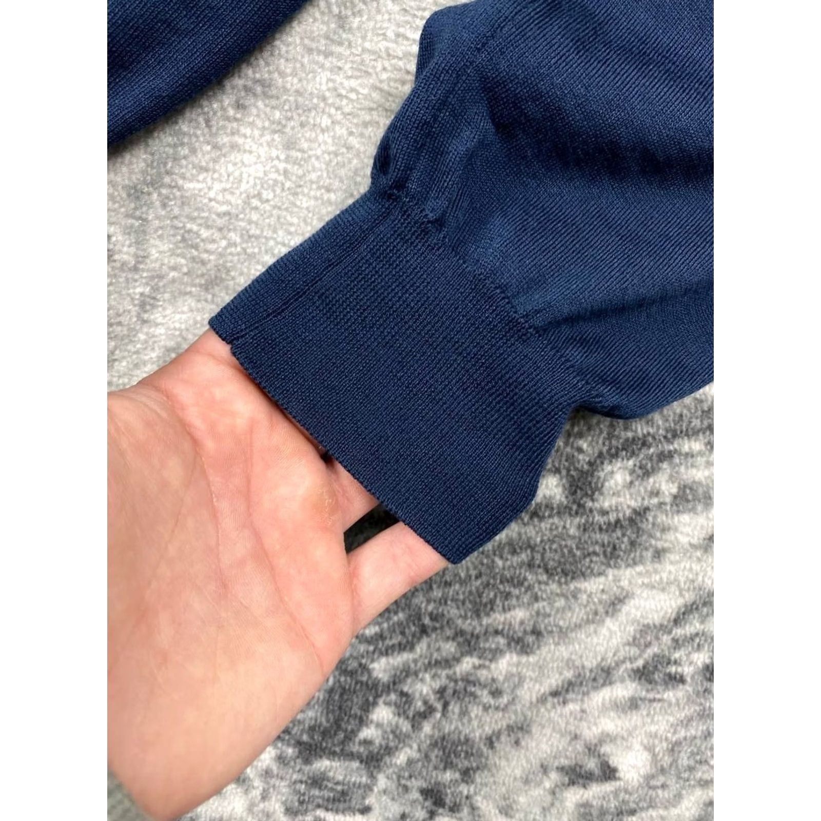 Boglioli Blue Boglioli Polo Long Sleeve Sweater Lana Wool Men Size M Regular Slim Pullover Knitted Knit Buttoned Casual Winter Fall Spring Cardigan? Size US M / EU 48-50 / 2 - 7 Thumbnail