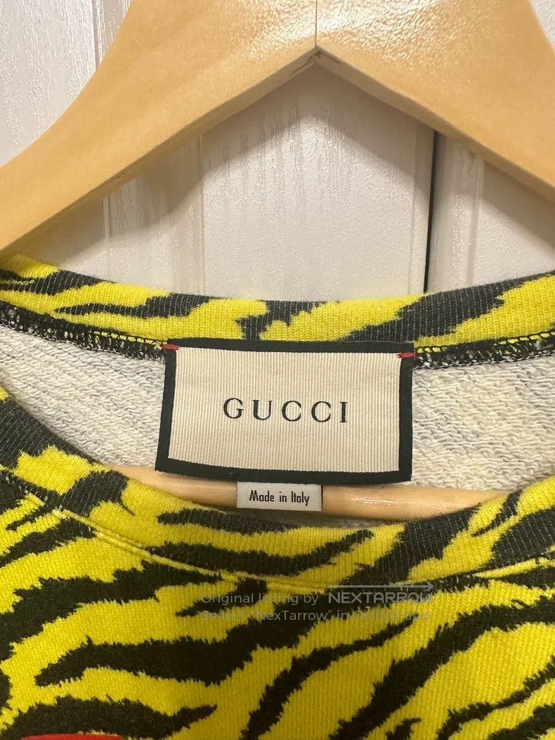Gucci Gucci Leopard print round-neck sweatshirt Size S / US 4 / IT 40 - 3 Thumbnail
