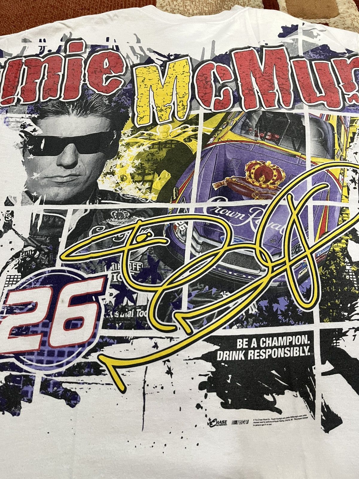 NASCAR × Vintage Nascar Jamie McMurray - Crown Royal Size US L / EU 52-54 / 3 - 4 Thumbnail