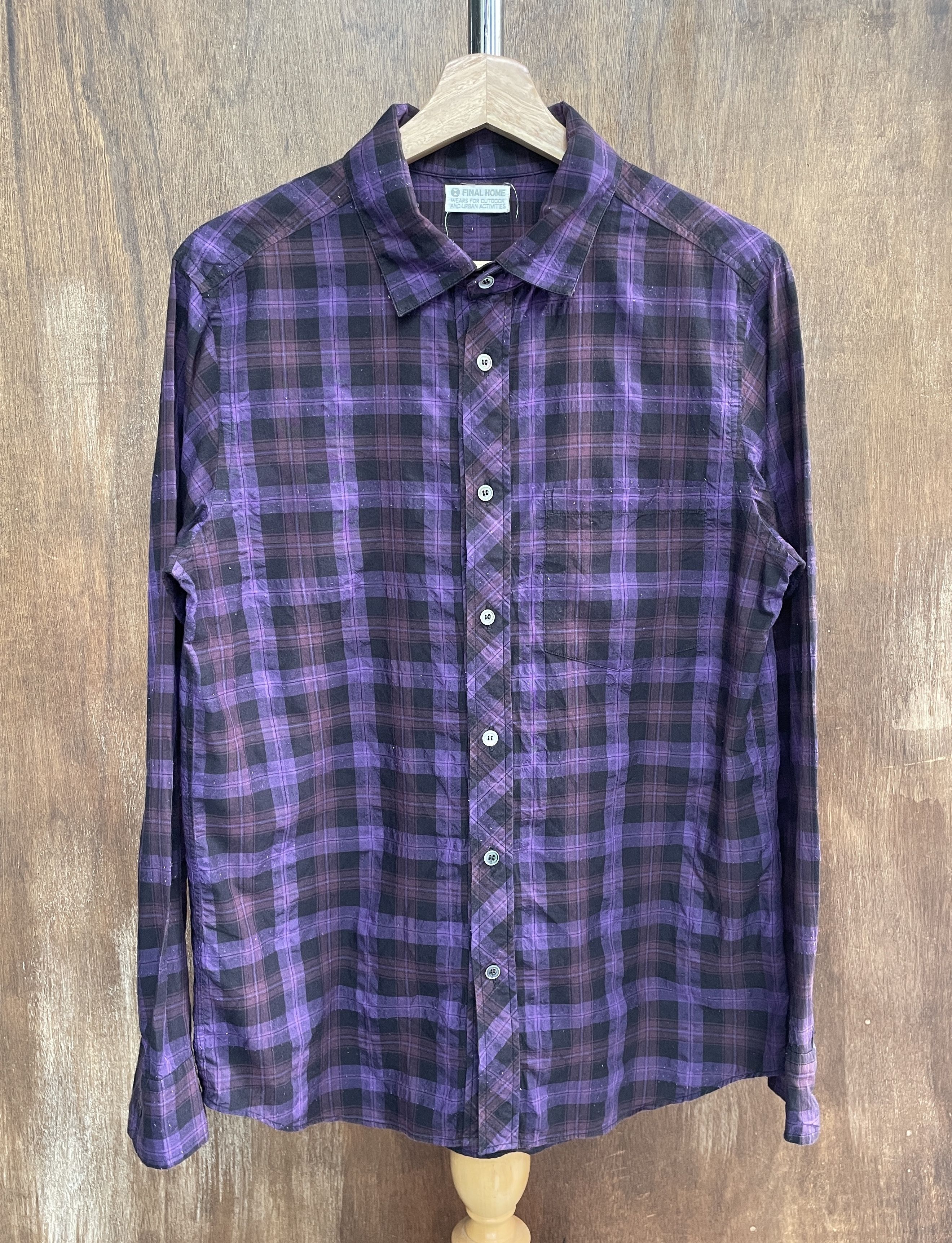 Final Home FINAL HOME Flannel Shirt Size US M / EU 48-50 / 2 - 1 Thumbnail