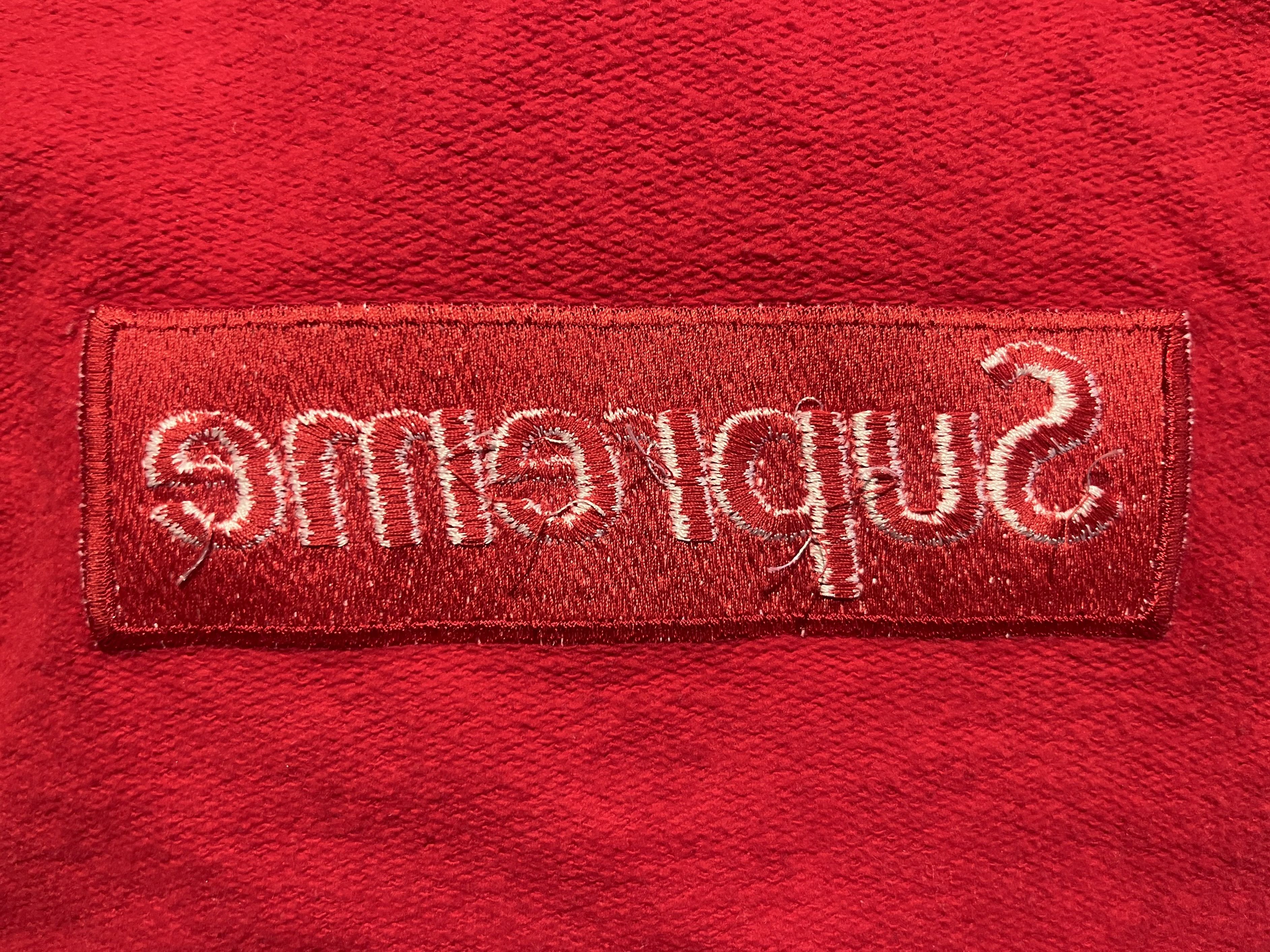 Louis Vuitton × Supreme Supreme x Louis Vuitton SS17 Red ‘All Over Monogram Hoody’ Size US XXL / EU 58 / 5 - 5 Thumbnail