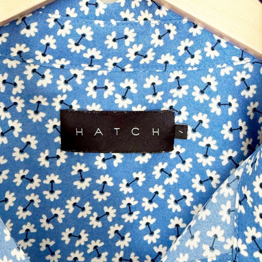 Other Hatch Maternity Floral Short Sleeve Button Down Blouse Sz S Size S / US 4 / IT 40 - 3 Thumbnail