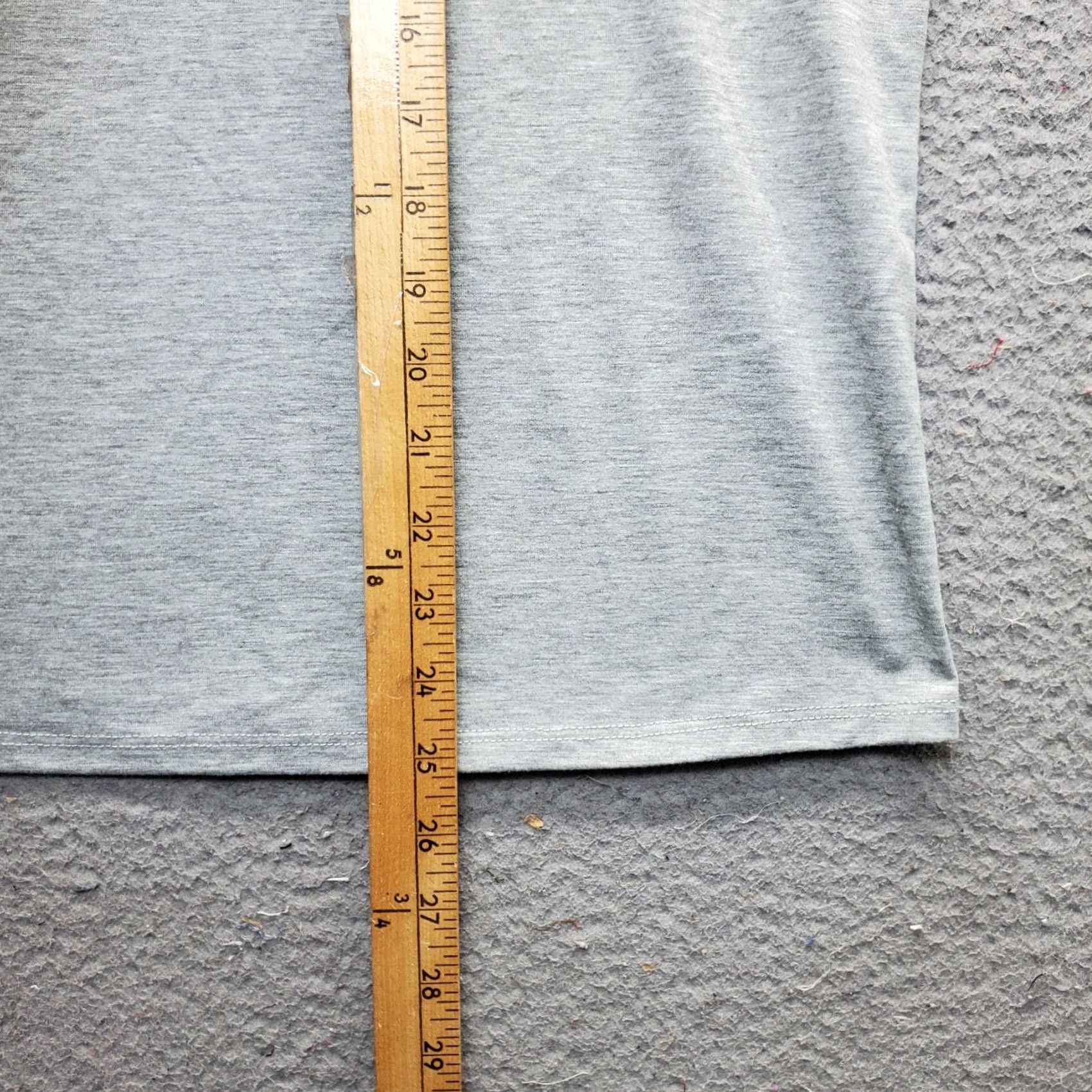 Vintage Flora Nikrooz Tank Top Womens XL Gray Wide Strap Round Neck Workout Pullover Tank (Womens XL, Gray, Sleeveless) Size XL / US 12-14 / IT 48-50 - 3 Thumbnail