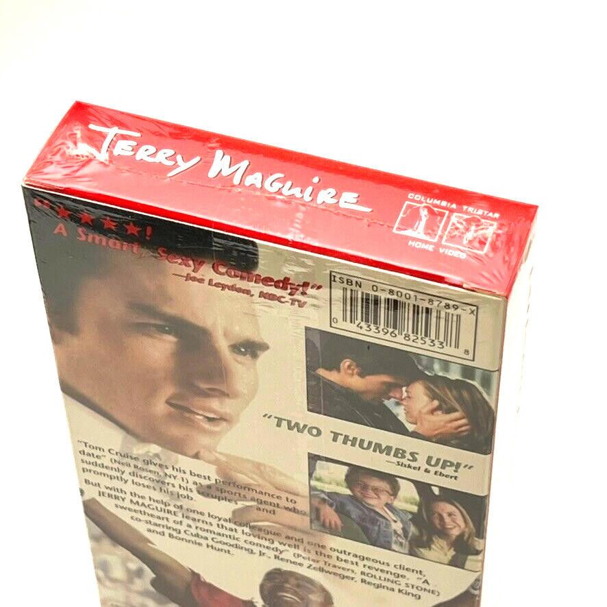 Designer Jerry Maguire VHS 1997 Tom Cruise Original RARE New Sealed Size ONE SIZE - 6 Thumbnail