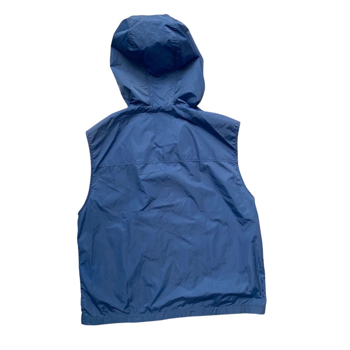Prada Vintage Prada Nylon Vest Hoodie Size L / US 10 / IT 46 - 3 Thumbnail