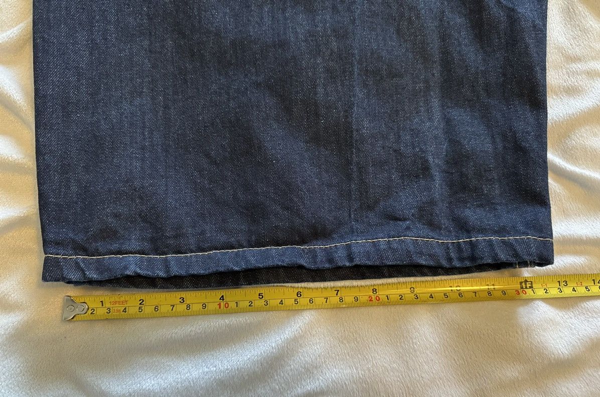 Vintage Vtg Y2K Red Ape Mens Denim Jean Shorts Baggy Size 40x14 Size US 40 / EU 56 - 7 Thumbnail