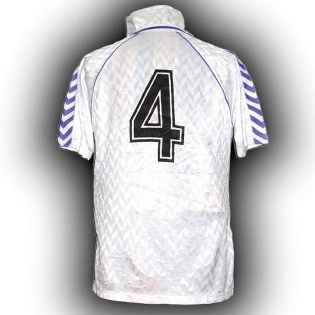Hummel Real Madrid Spain 1986 1987 1988 Home Shirt Jersey Size US M / EU 48-50 / 2 - 3 Thumbnail