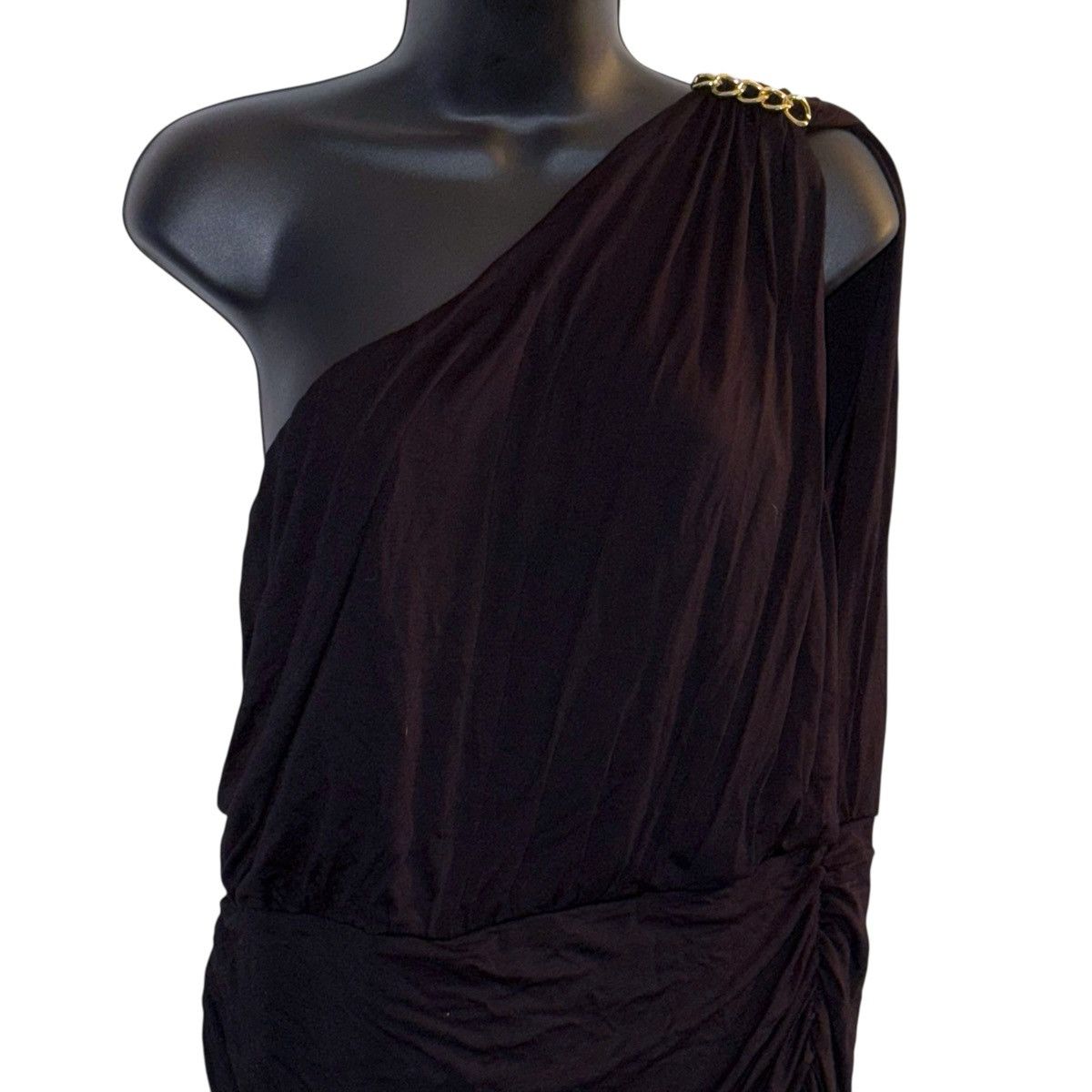 Venus Venus off shoulder chain detail jumpsuit Size 34" / US 12 / IT 48 - 6 Thumbnail