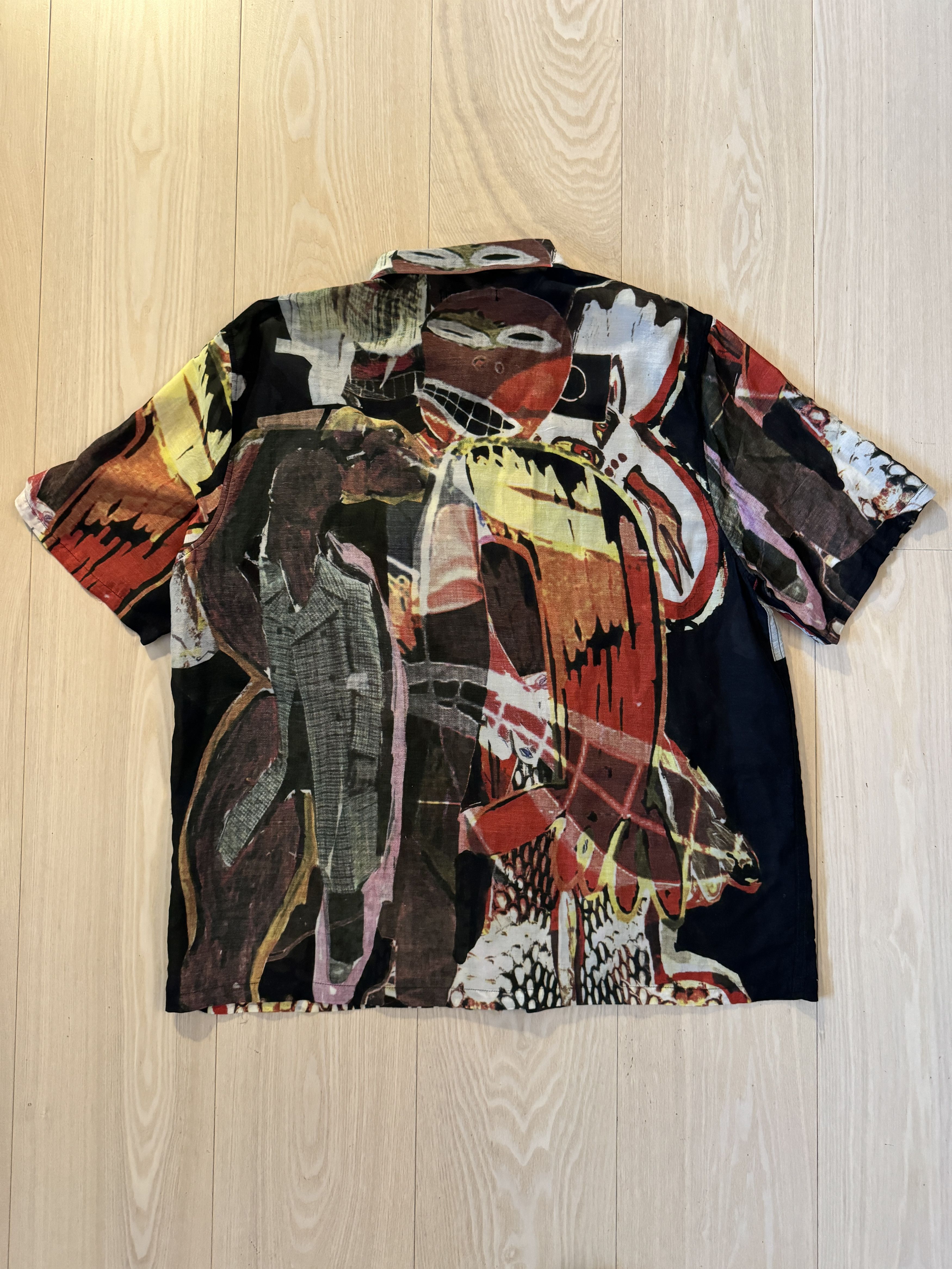 Our Legacy Box Shirt Shortsleeve Peace Crowd