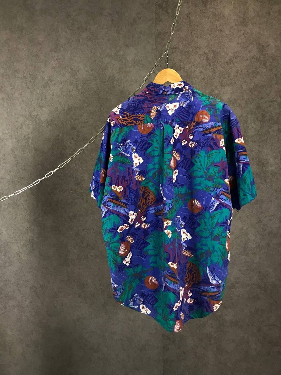 Chaps Ralph Lauren Chaps Ralph Lauren vintage designer crazy Hawaiian shirt Size US XL / EU 56 / 4 - 7 Thumbnail