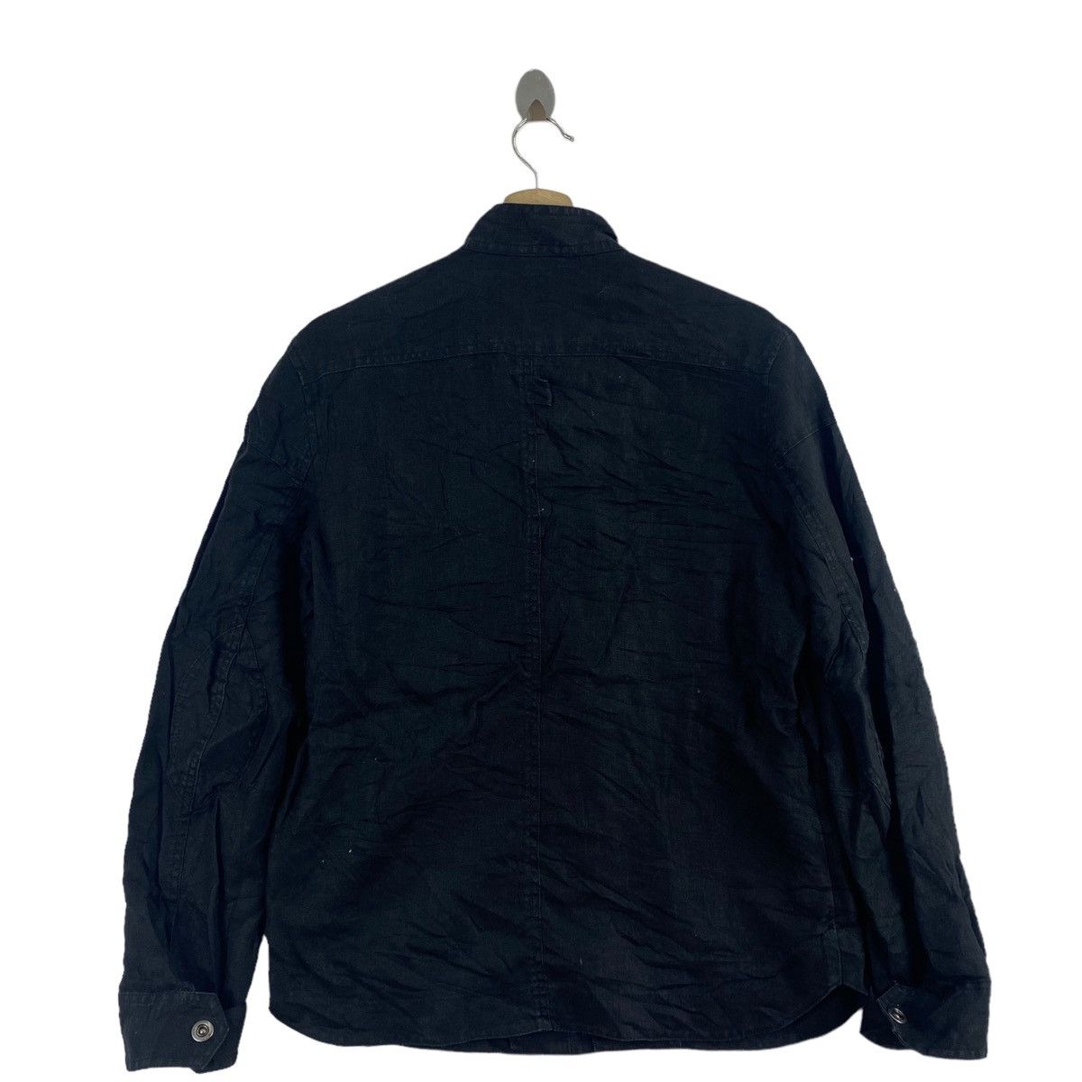 Japanese Brand BUONA GIORNATA Japanese Brand Black Denim Jeans Jacket Size US M / EU 48-50 / 2 - 3 Thumbnail