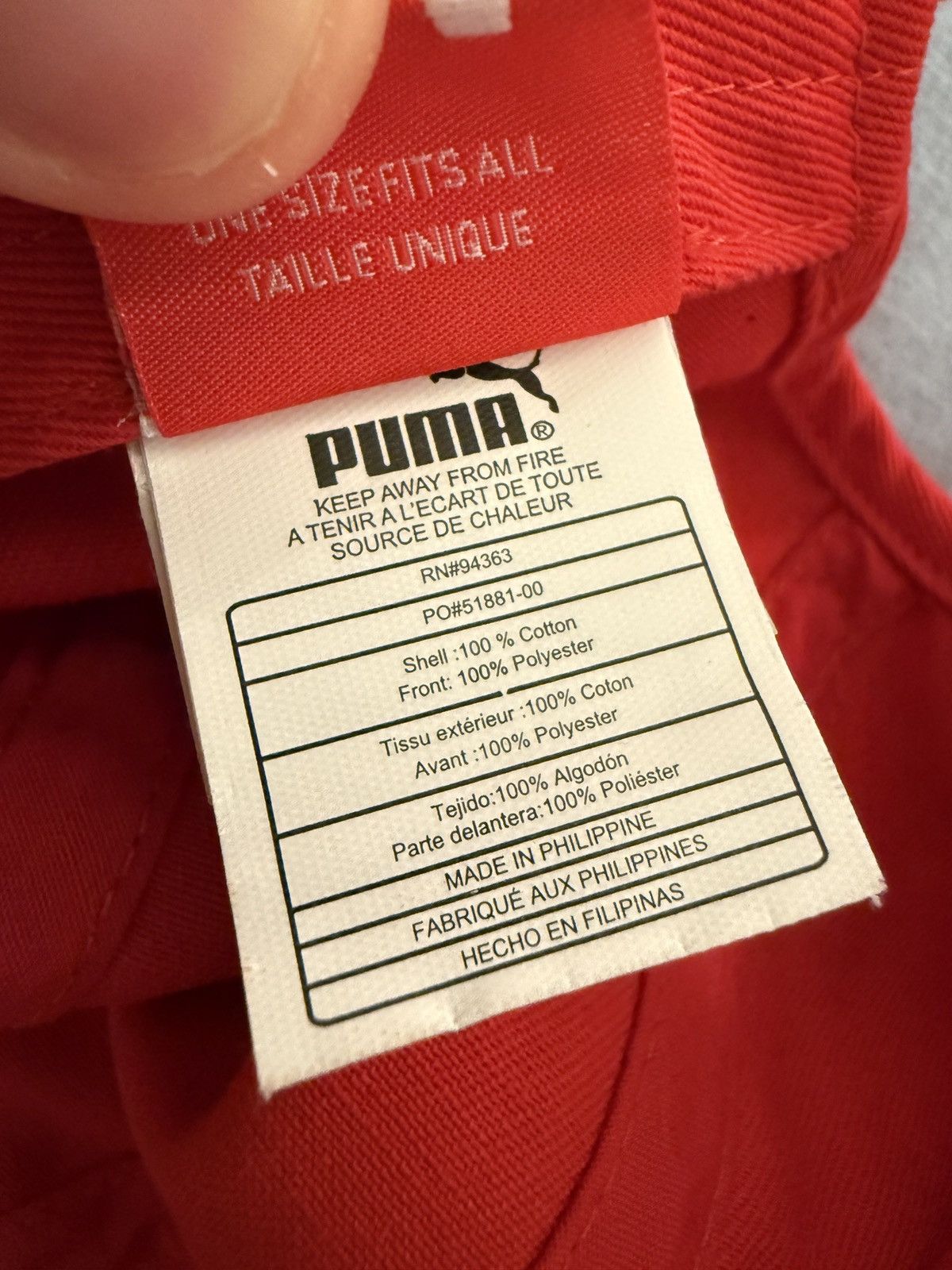 Ferrari × Puma Ferrari x Puma 10th Anniversary Hat Size ONE SIZE - 6 Thumbnail