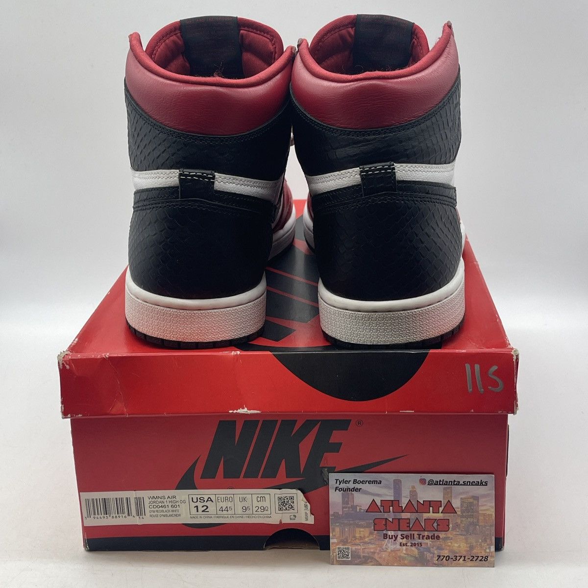 Jordan Brand Air Jordan 1 satin red Size US 12 / IT 42 - 3 Thumbnail