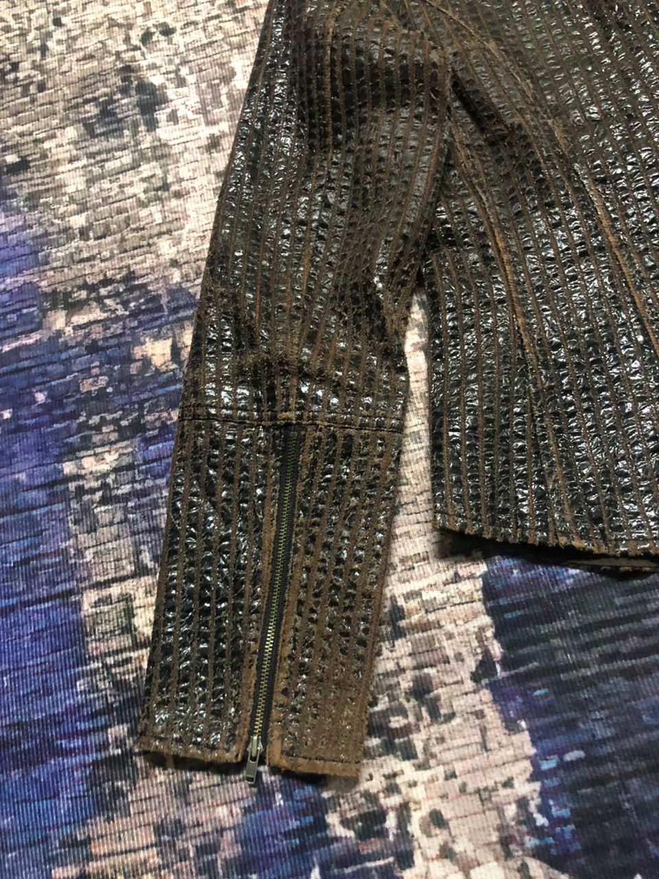 Vintage Tira Vento Donna Double Collar Style Jacket Size S / US 4 / IT 40 - 12 Thumbnail