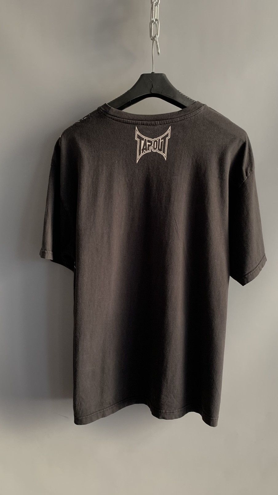 Tapout × Vintage Crazy vintage Y2K Tapout baggy Affliction faded black tee Size US XL / EU 56 / 4 - 7 Thumbnail