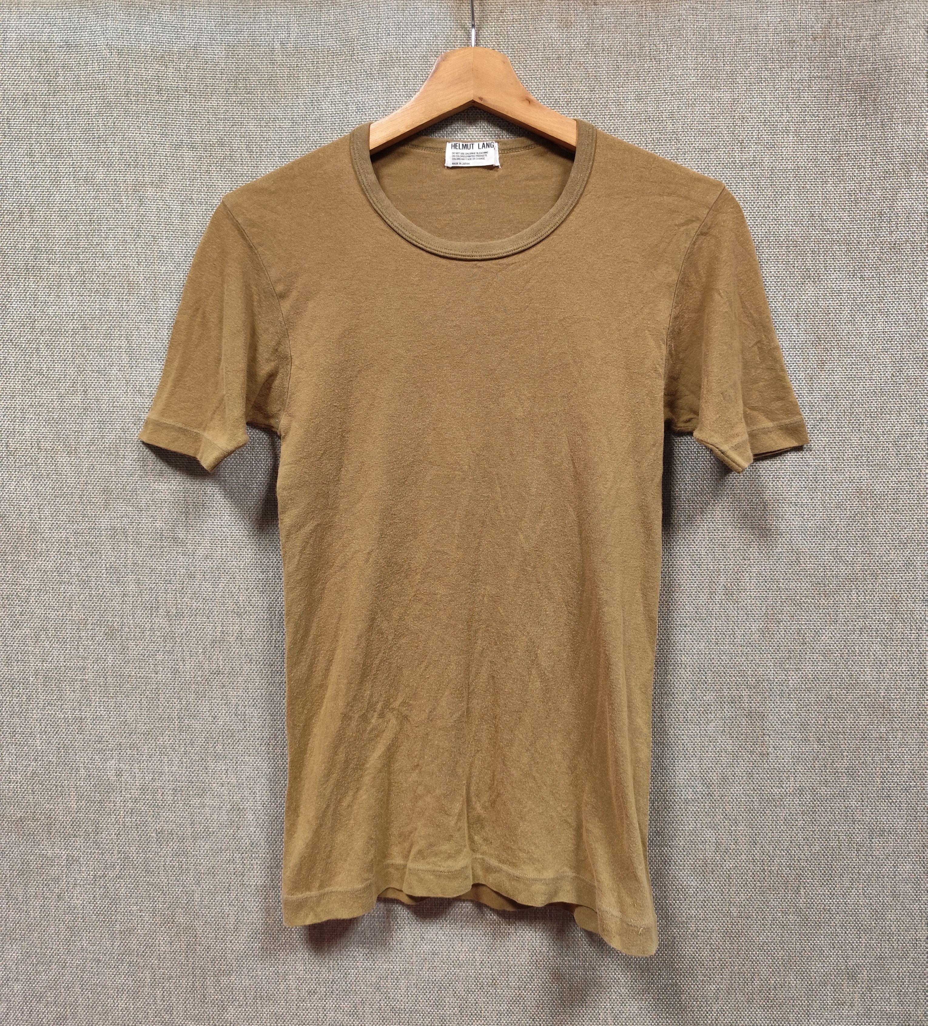 Helmut Lang t shirt helmut lang made in japan Size US XS / EU 42 / 0 - 1 Thumbnail