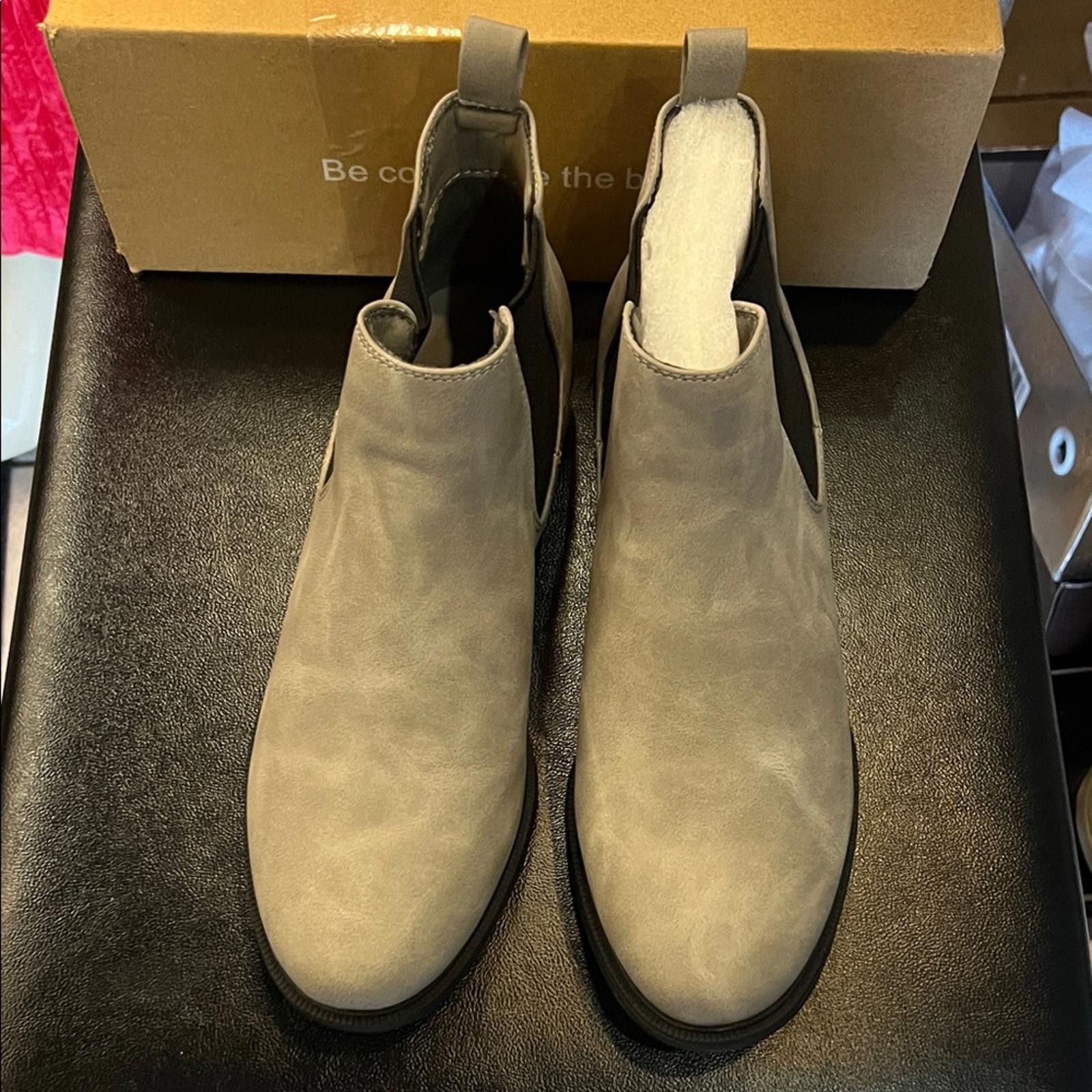 Other Women Beige Anjoufemme Boots Size US 9 / EU 42 - 1 Thumbnail