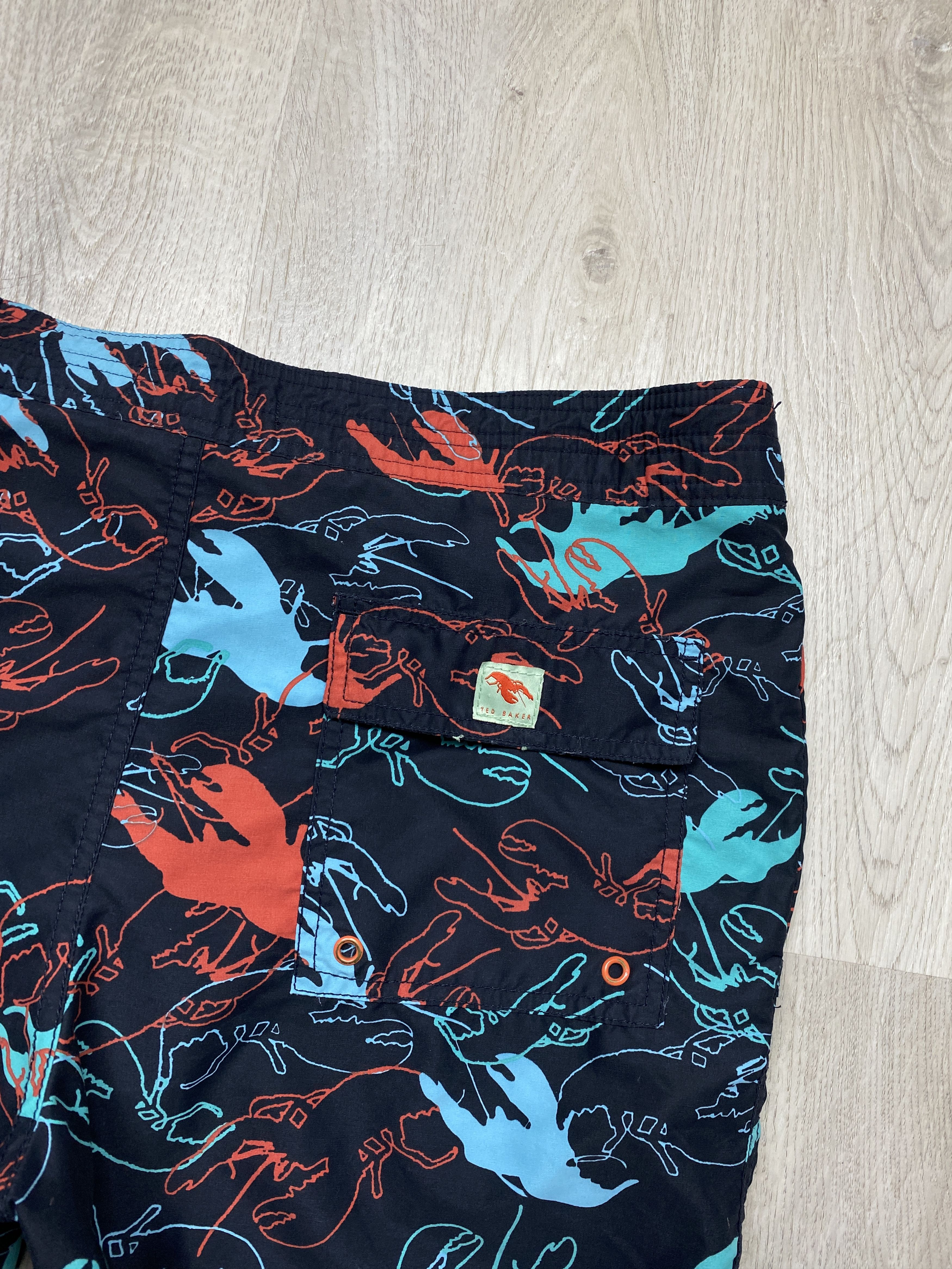 Ted Baker × Vintage Ted Baker Vintage Mens Swimming Shorts Size US 34 / EU 50 - 8 Thumbnail