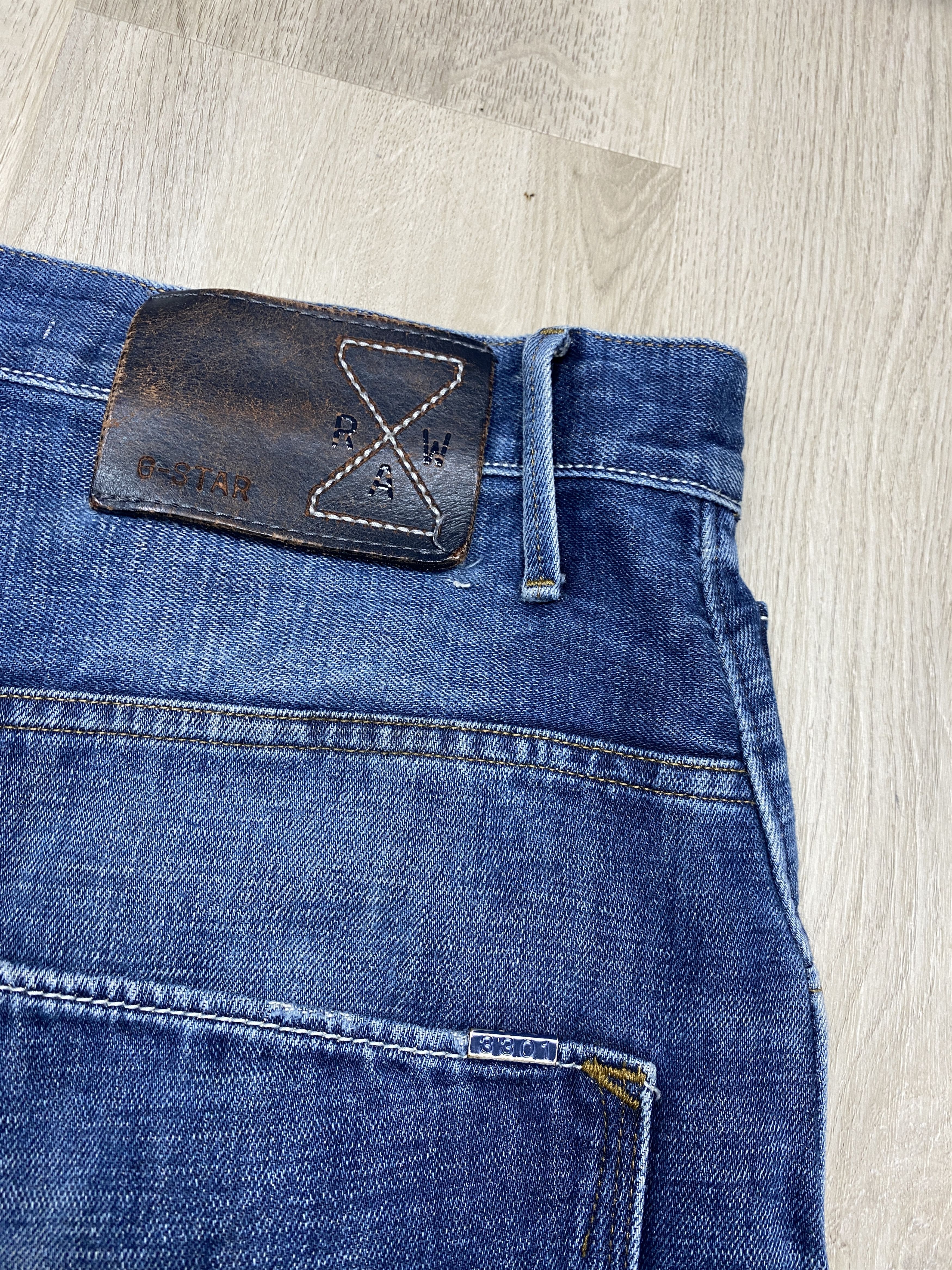 G-Star G Star Raw Arc Vintage Mens Denim Pants Jeans Size US 34 / EU 50 - 10 Thumbnail