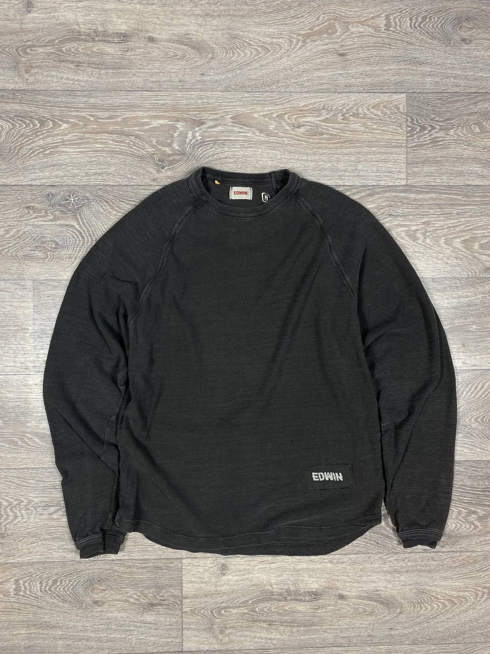 Edwin × Japanese Brand × Vintage Rare EDWIN vintage fade long sleeve Japanese Brand y2k Size US M / EU 48-50 / 2 - 5 Thumbnail