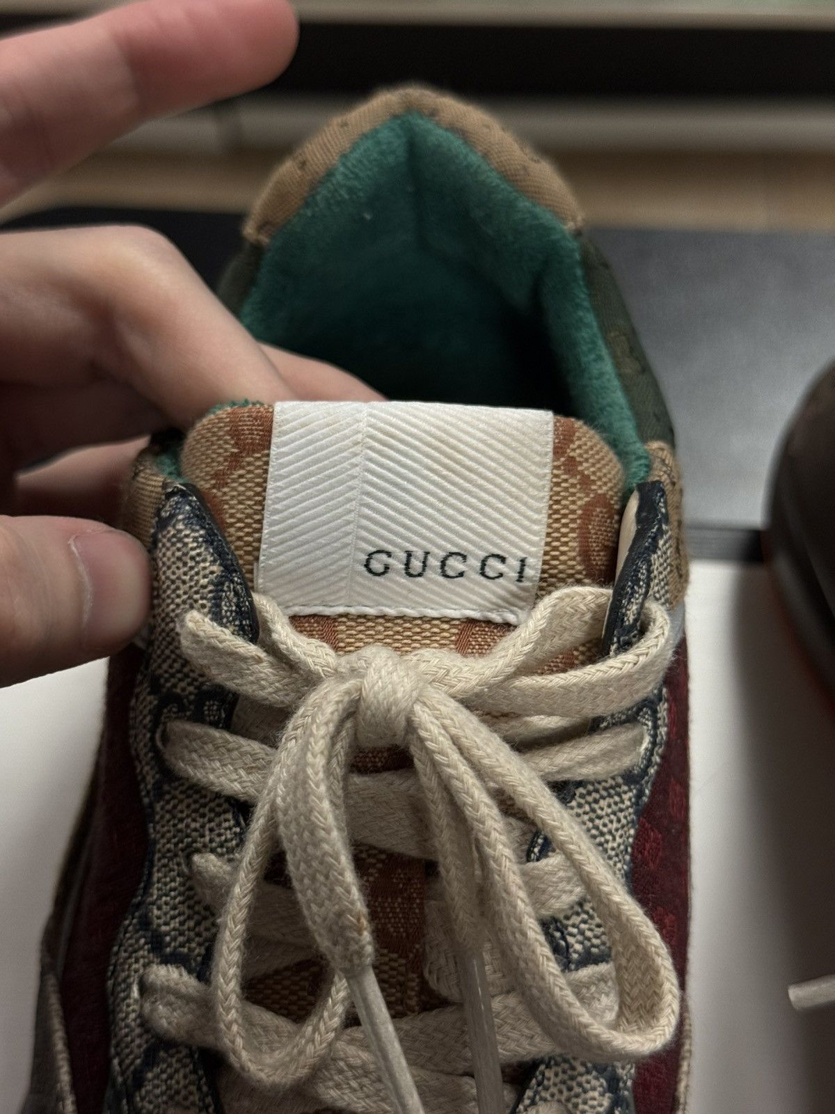 Gucci Gucci Rhyton Women’s Sneakers Size 36/6US 🧼 Size US 6 / IT 36 - 12 Thumbnail