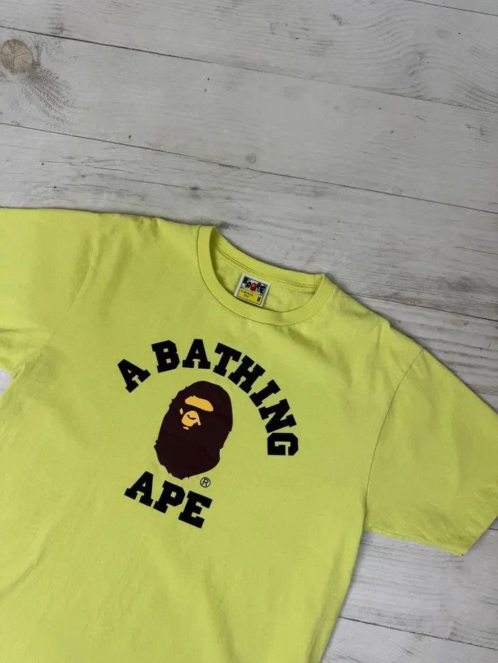 Bape BAPE College T Shirt Size US M / EU 48-50 / 2 - 2 Thumbnail