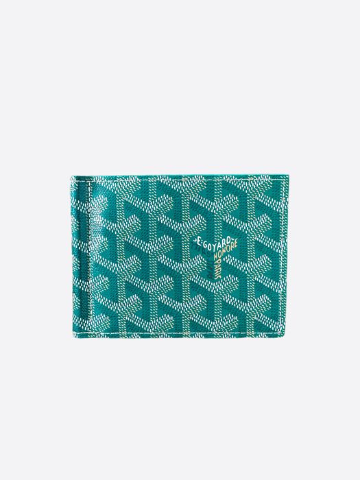 Goyard Saint Thomas Money Clip Wallet Goyardine Black