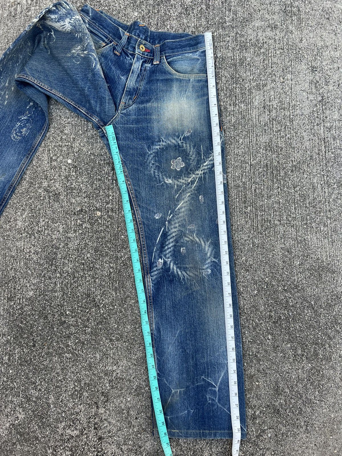 Eternal Vintage Eternal Japan Dirty Mud Denim Painter Jeans Size US 30 / EU 46 - 5 Thumbnail