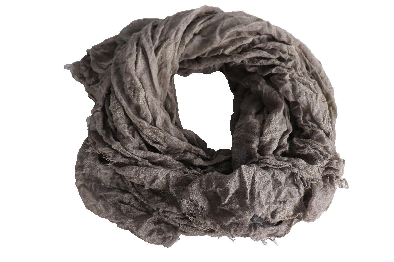 Faliero Sarti Faliero Sarti 37" x 37" Beige Brown Studded Scarf AS IS Size ONE SIZE - 7 Thumbnail