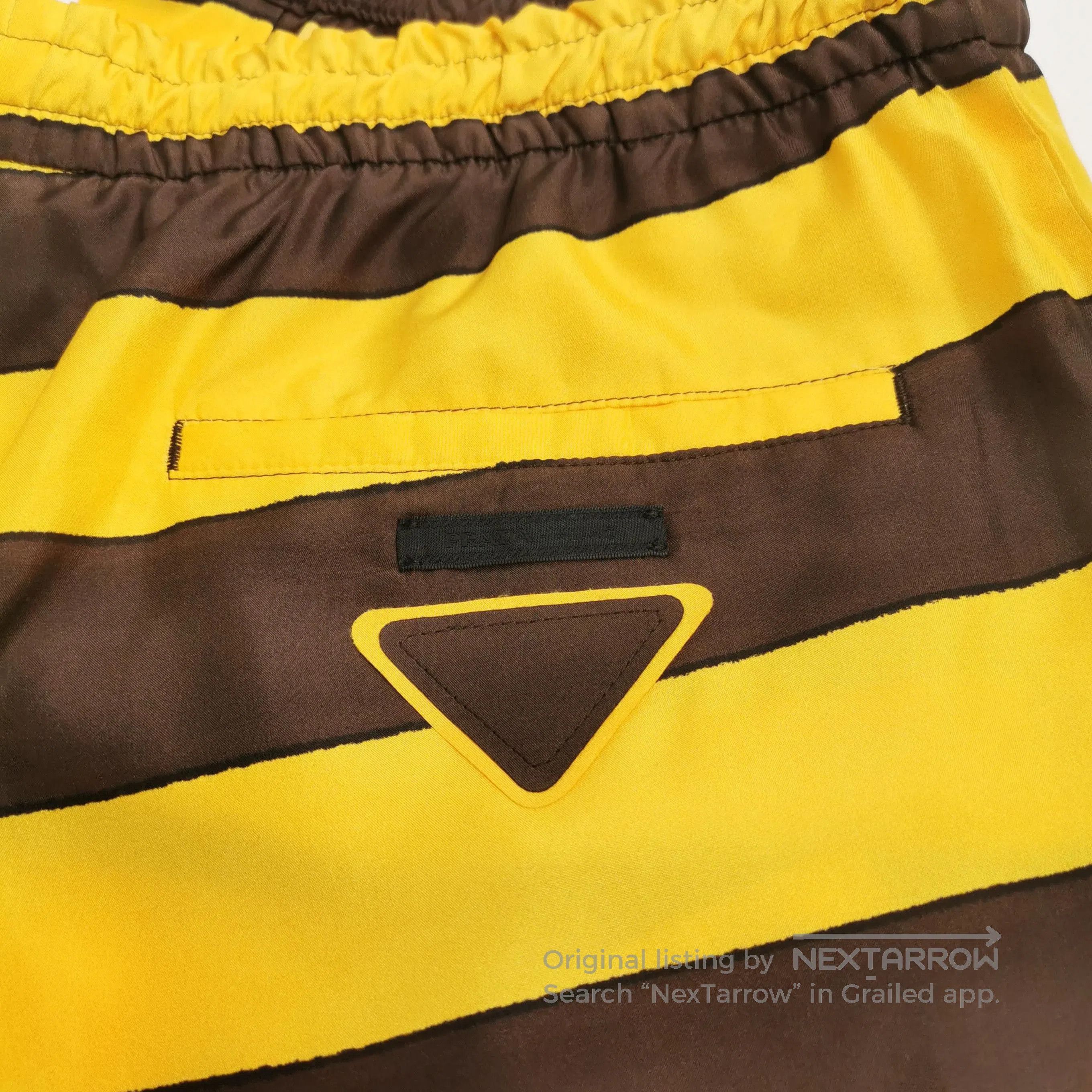 Prada Prada Color Block Silk Shorts M Size . Size 27" / US 4 / IT 40 - 3 Thumbnail