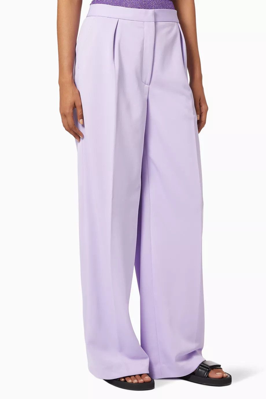 Palm Angels o1y1125 Casual Pant in Lilac Size 30" / US 8 / IT 44 - 1 Thumbnail